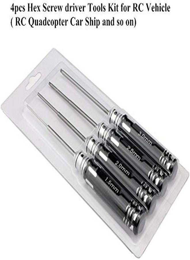 REES52 4Pcs 1.5mm/2mm/2.5mm/3.0mm Hex Screwdriver Repair Tool Set - Image 4